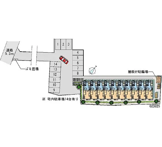 ★手数料０円★富士宮市宮原　月極駐車場（LP）